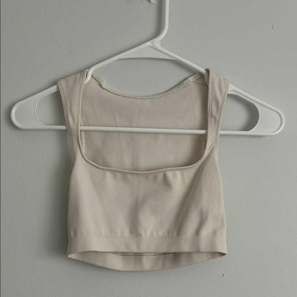 Women's Cream Tank Top